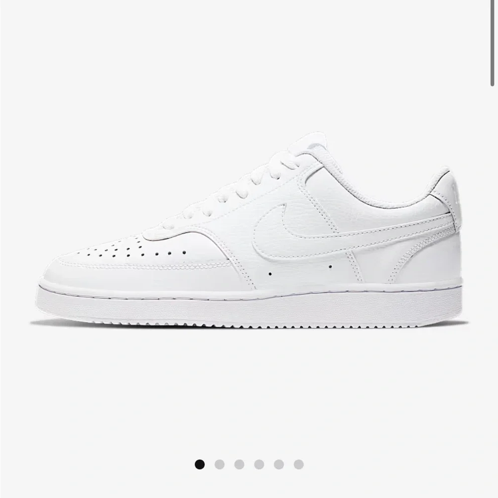Nike WMNS NIKE COURT VISION LOW All-White - Picture 9 of 9